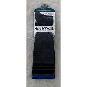 Sockwell Mens Speedway Firm Graduated Compression Socks M-L 20-30mmHg